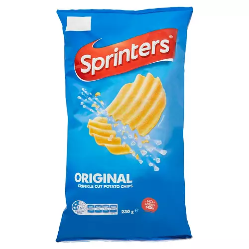 Crinkle Cut Original Potato Chips 230g