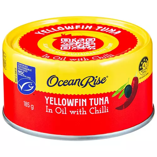 Yellowfin Tuna in Oil with Chilli 185g
