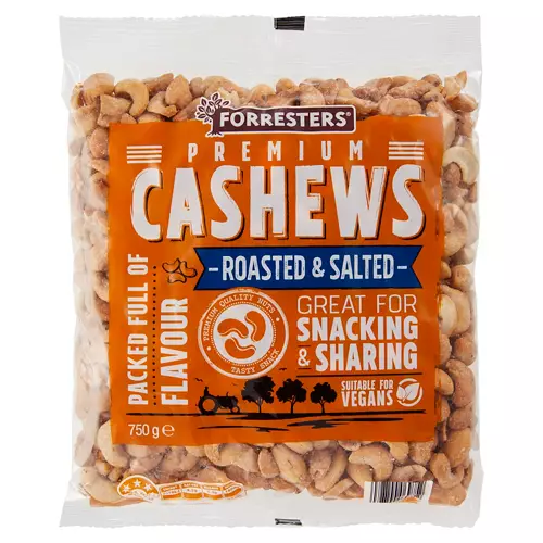 Roasted & Salted Cashews 750g