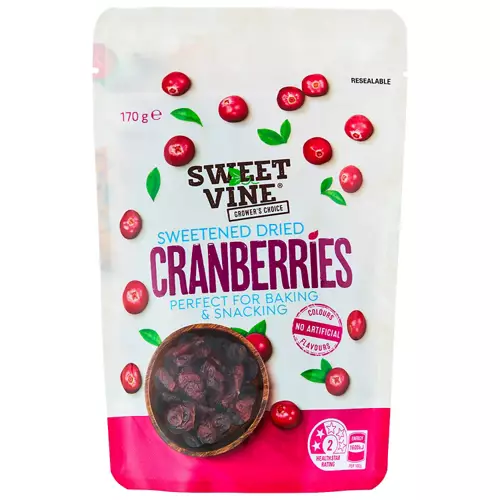 Dried Cranberries 170g