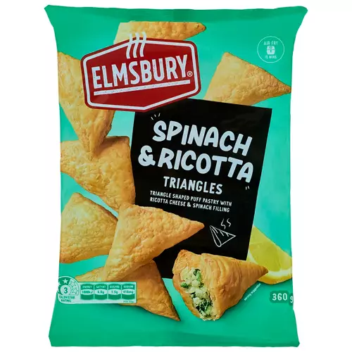 Spinach & Ricotta Triangles 360g