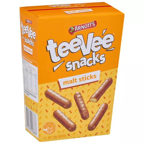 Tee Vee Snacks Malt Sticks 175g