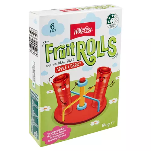 Fruit Rolls 6 Pack 94g