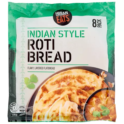 Roti Bread 8 Pack 640g