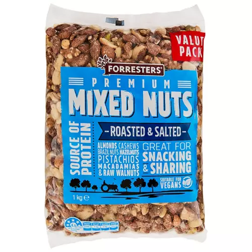 Mixed Nuts Roasted and Salted 1kg