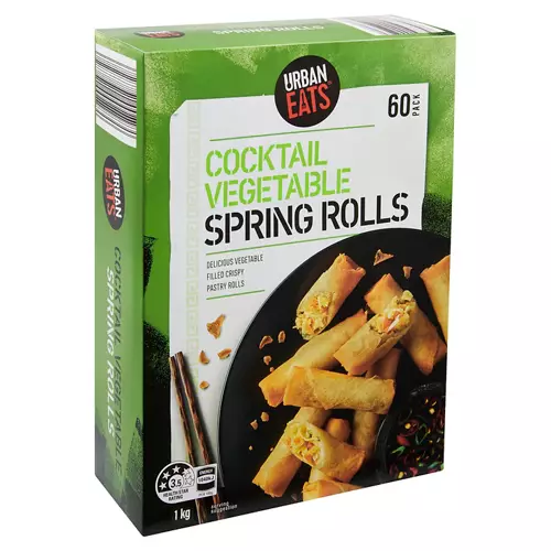 Cocktail Spring Rolls 60 Pack 1kg