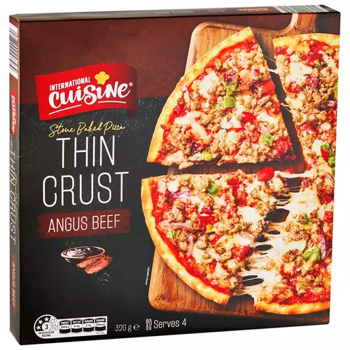 Angus Beef Pizza 320g