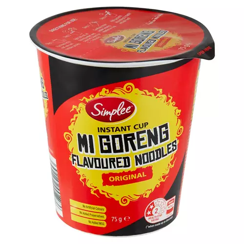 Instant Cup Mi Goreng Noodles 75g