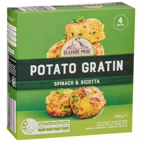 Potato Gratin Spinach & Ricotta 400g