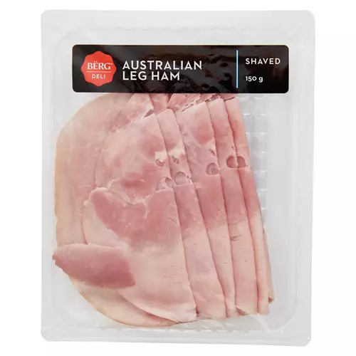 Australian Leg Ham Off The Bone Shaved 150g