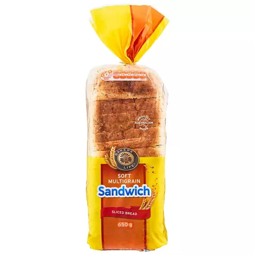 Multigrain Sandwich Sliced Bread 650g