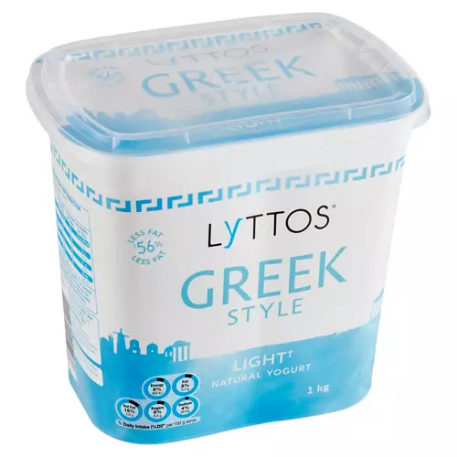 Light Greek Style Natural Yogurt 1kg