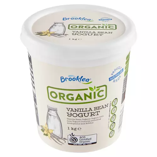 Organic Vanilla Bean Yogurt 1kg