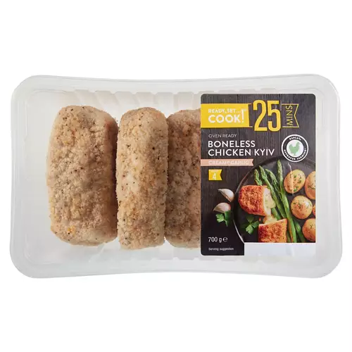Boneless Chicken Kyiv Creamy Garlic 700g
