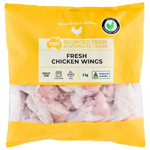 RSPCA Approved Chicken Wings Bulk 2kg