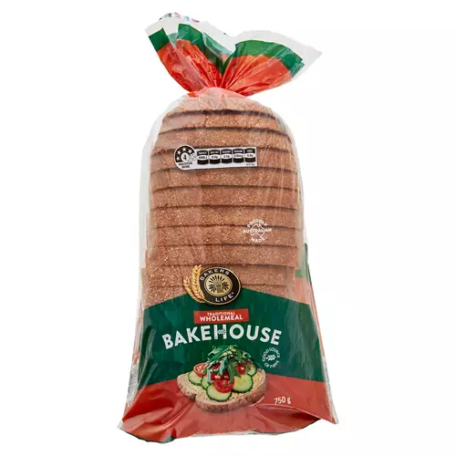 Bakehouse Traditional Wholemeal Bread 750g