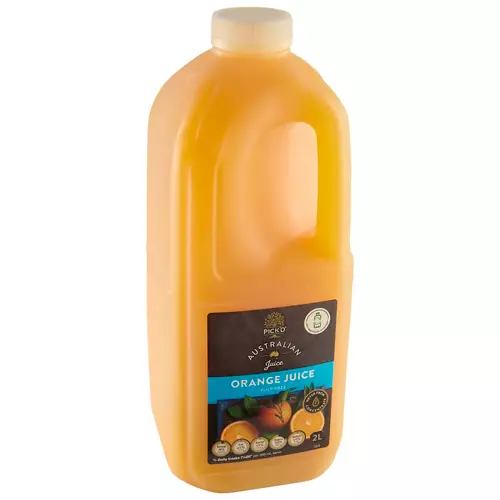 100% Orange Pulp Free Juice 2L