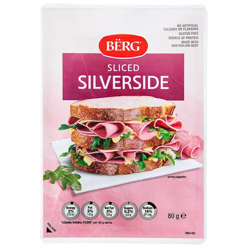 Silverside Sliced 80g