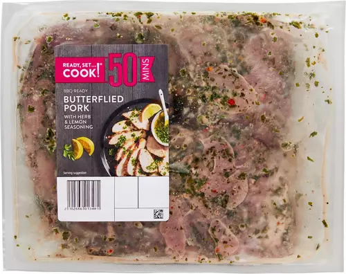 Herb & Lemon Butterflied Pork