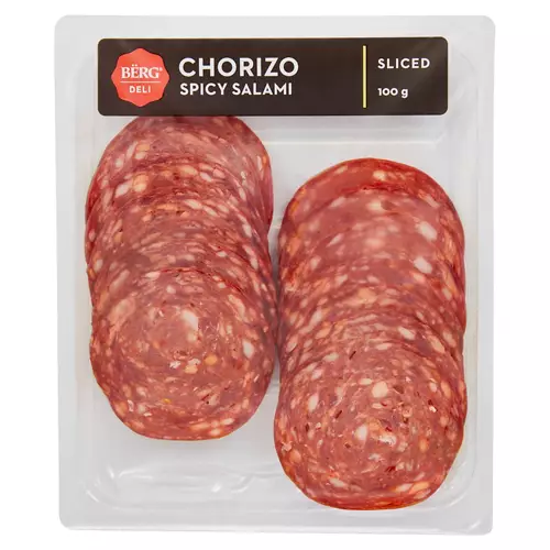 Spicy Chorizo Sliced 100g