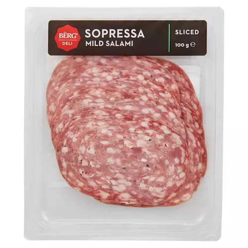 Mild Sopressa Sliced Salami 100g