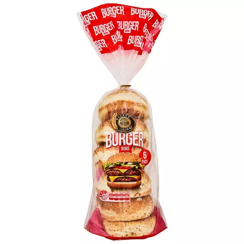 Burger Buns 6 Pack 480g