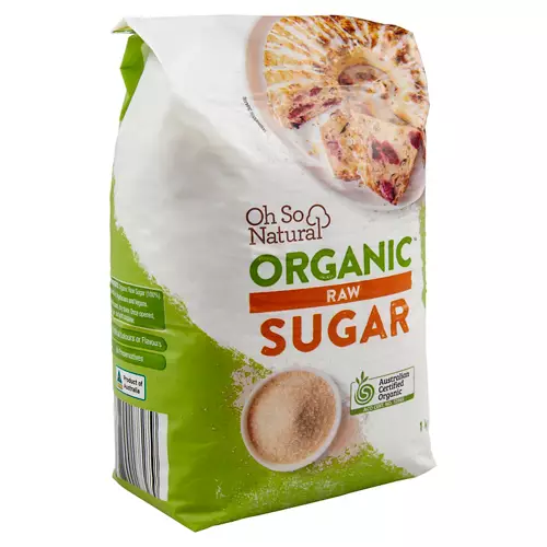 Organic Raw Sugar 1kg