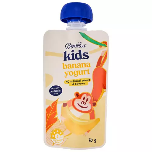 Kids Banana Yogurt Pouch 70g