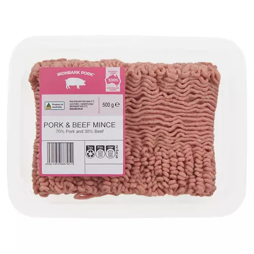 Pork And Beef Mince 500g