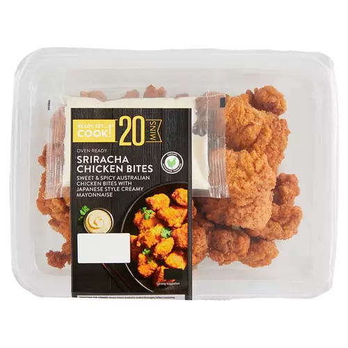 RSPCA Approved Chicken Bites With Sriracha Mayonnaise 500g