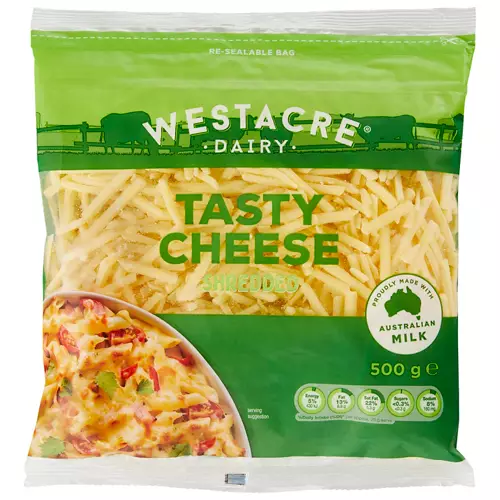 Shredded Tasty Cheese 500g