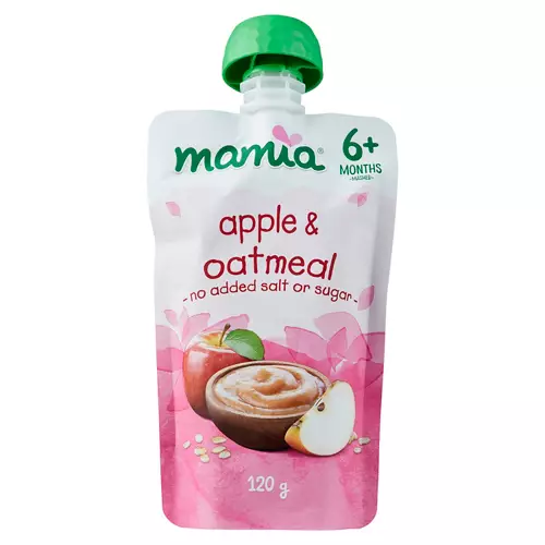 Apple & Oatmeal 6+ Months Baby Food 120g
