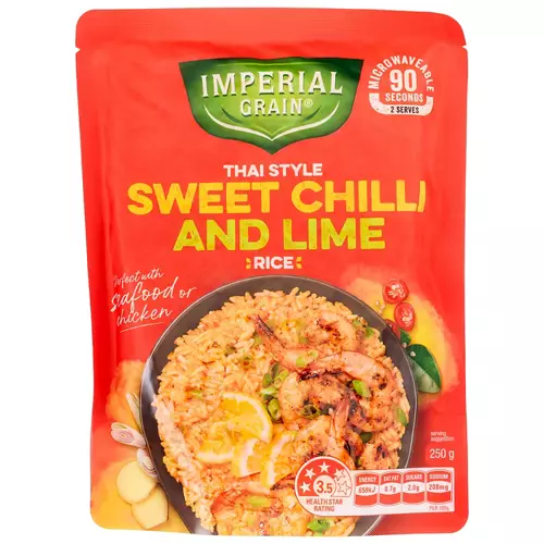 Sweet Chilli & Lime Rice Pouch 250g