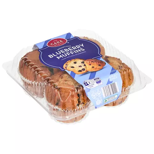 Blueberry Muffins 4 Pack 420g
