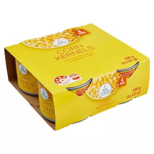 Corn Kernels 4 x 125g