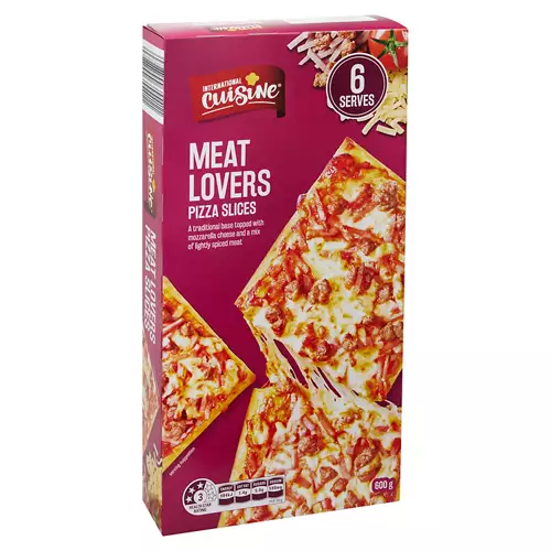Meat Lovers Pizza Slices 600g