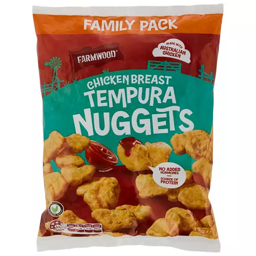 Chicken Breast Tempura Nuggets 1kg