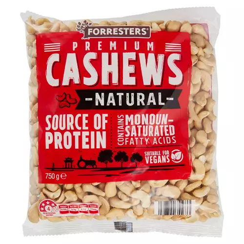 Natural Cashews 750g