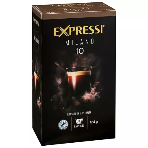 Milano Coffee Capsules 16 Pack 124g