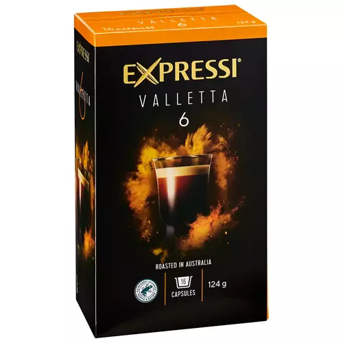 Valletta Coffee Capsules 16 Pack 124g
