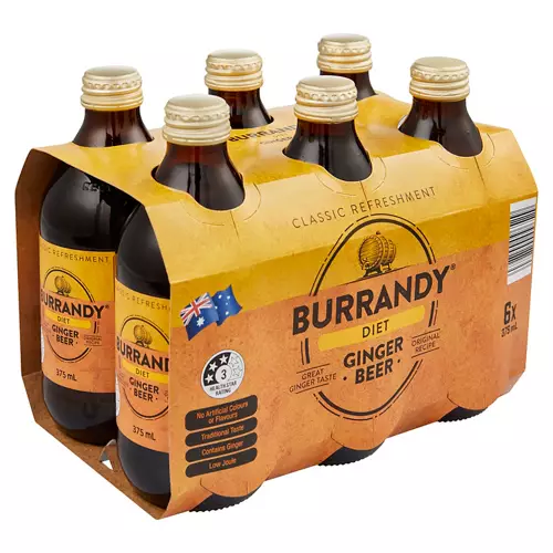 Diet Ginger Beer 6x375ml
