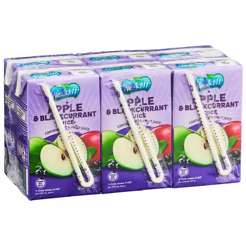 Apple Blackcurrant Juice 6 Pack 250ml