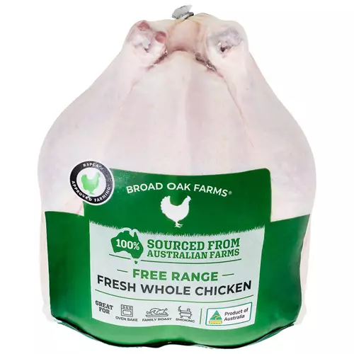 Free Range Fresh Whole Chicken