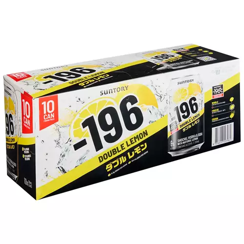Vodka Soda Double Lemon 10 Pack 330ml