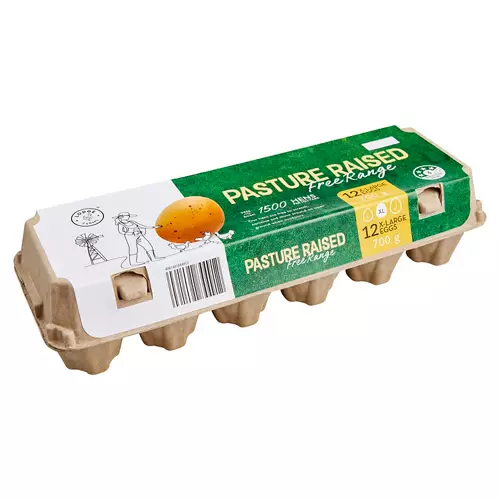 Pasture Raised Free Range Eggs 700g