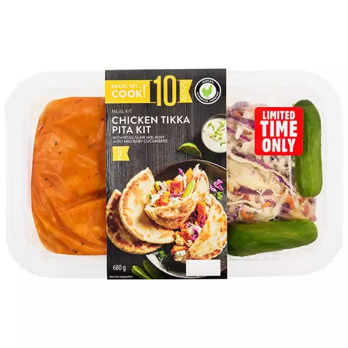 Chicken Tikka Pita Kit 680g