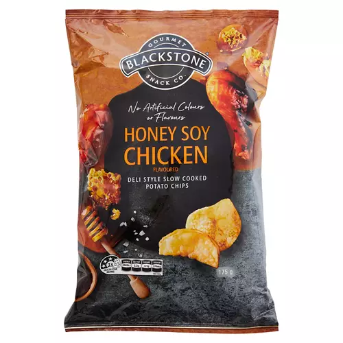 Honey Soy Chicken Flavoured Deli Style Potato Chips 175g