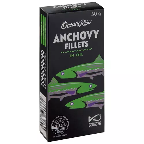 Anchovy Fillets in Oil 50g
