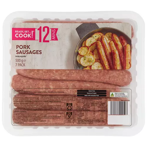 Pork Sausages 500g