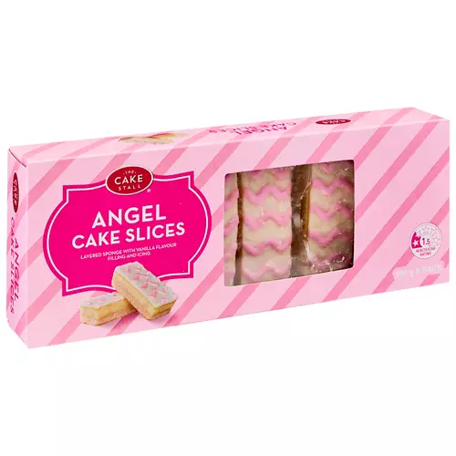 Angel Cake Slices 160g 6 pack